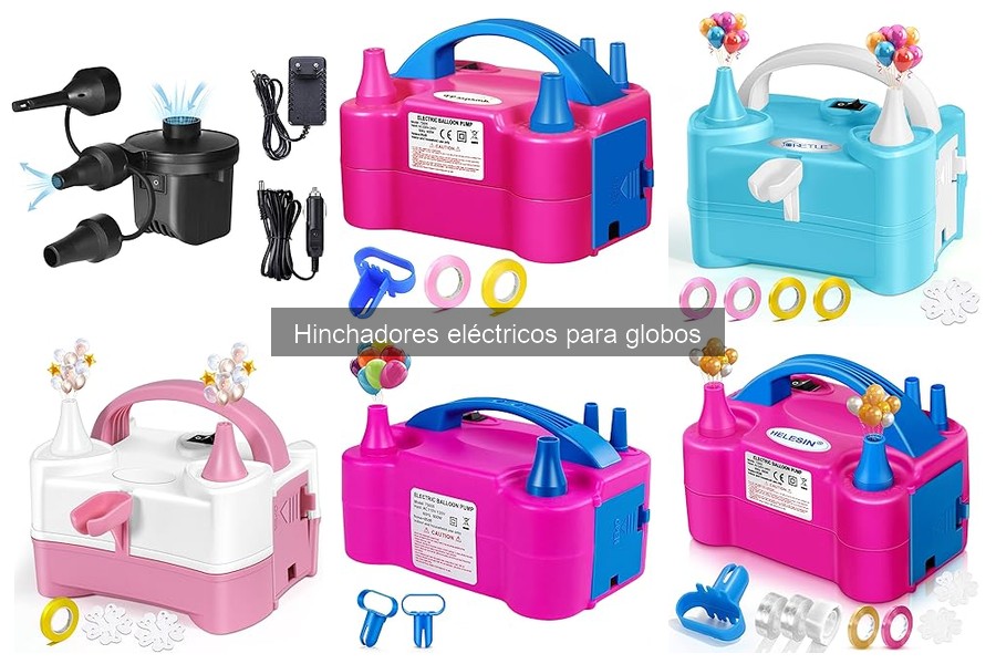 Guía para Elegir un Hinchador Eléctrico para Globos