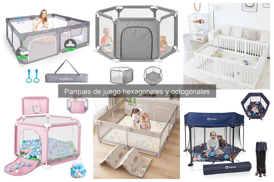 Guía para elegir un parque de juego hexagonal u octogonal