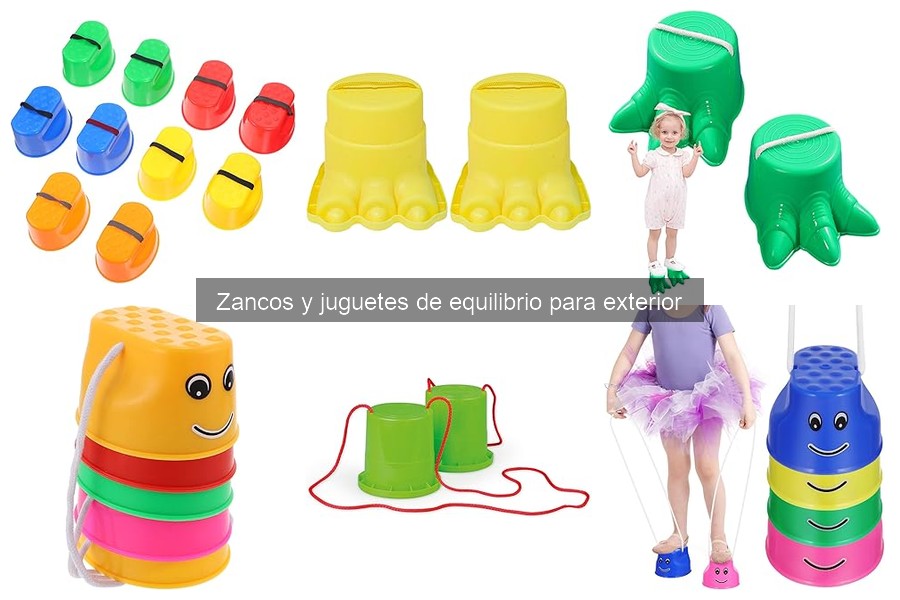 Guía para elegir zancos y juguetes de equilibrio para niños