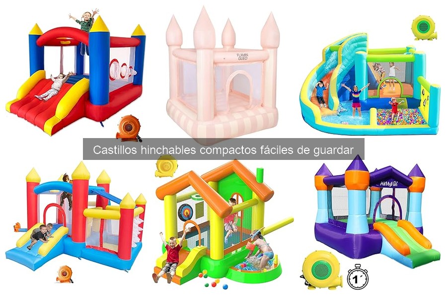 Guía para Instalar un Castillo Hinchable Compacto Fácilmente