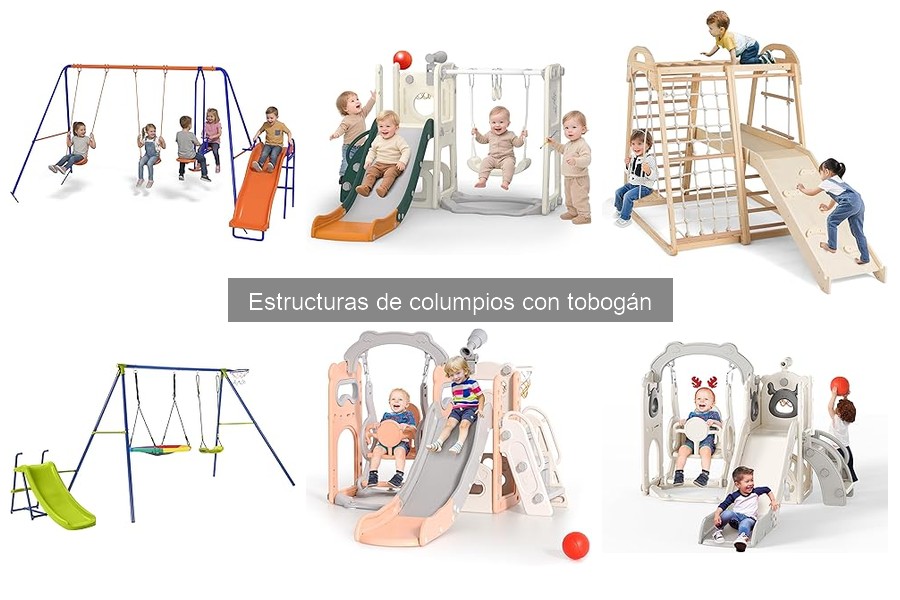 Guía para Instalar una Estructura de Columpio con Tobogán