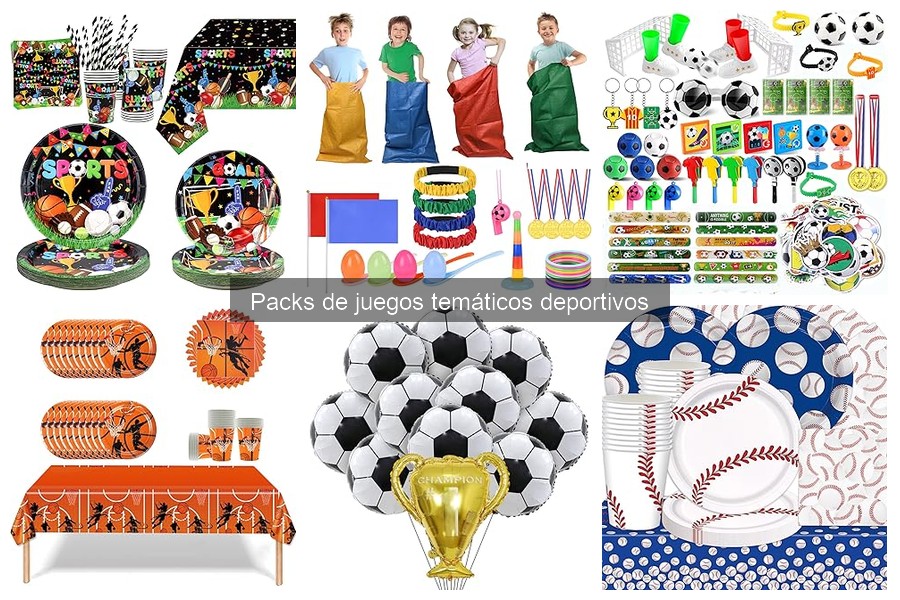 ** Guía para Uso Seguro de Packs de Juegos Temáticos Deportivos