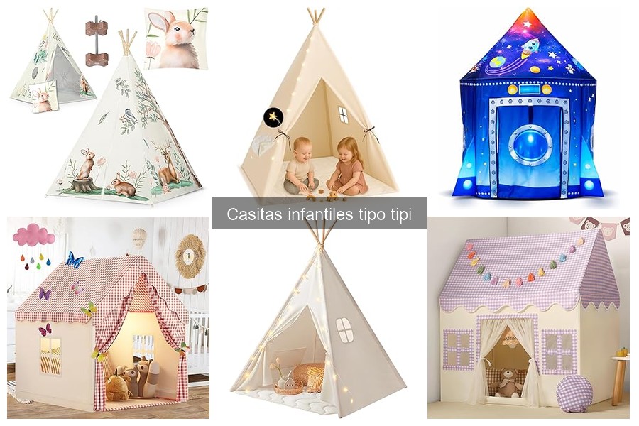 Guía: ¿Qué es una casita infantil tipo tipi?