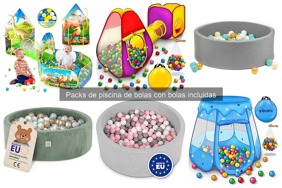 Guía sobre Packs de Piscina de Bolas para Niños
