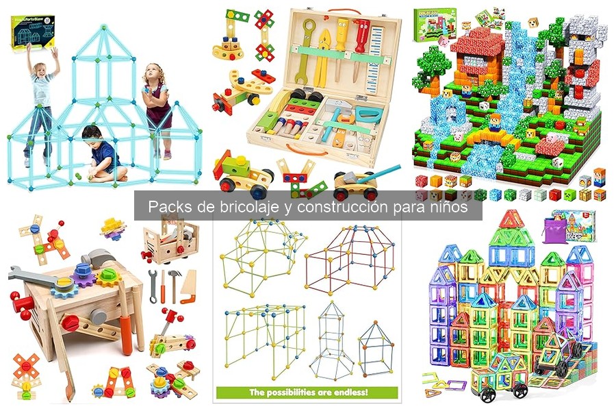 Ideas creativas con packs de bricolaje para niños