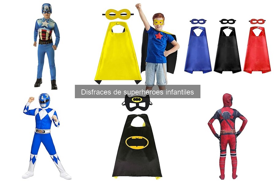 Ideas creativas para complementar un disfraz de superhéroe