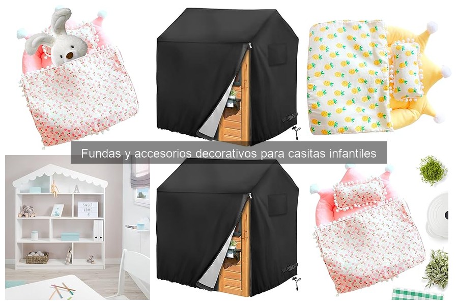 Ideas creativas para decorar casitas infantiles