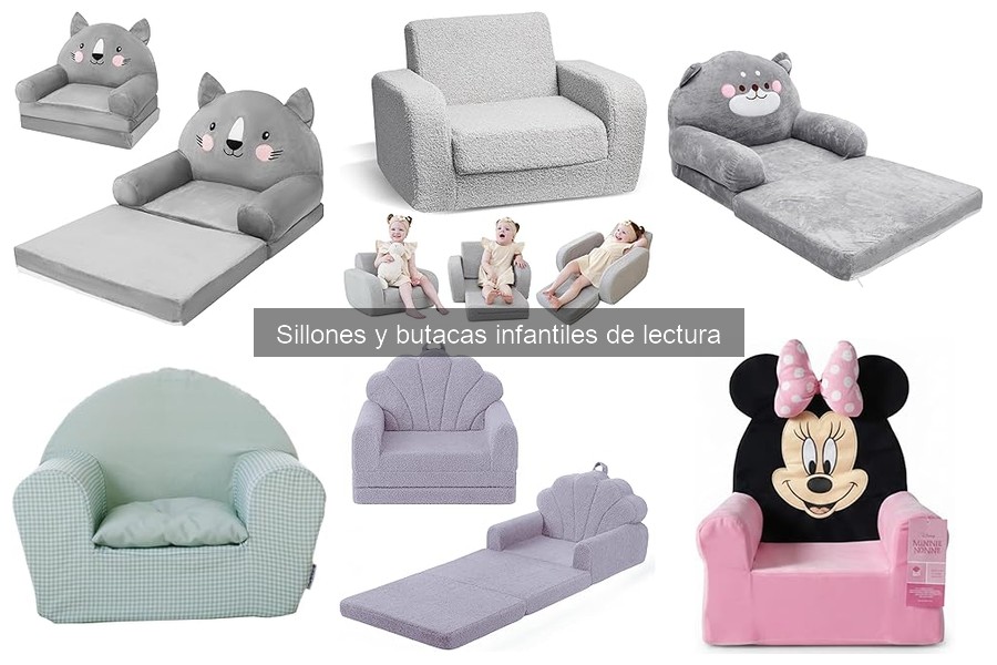 Ideas creativas para decorar con un sillón infantil de lectura