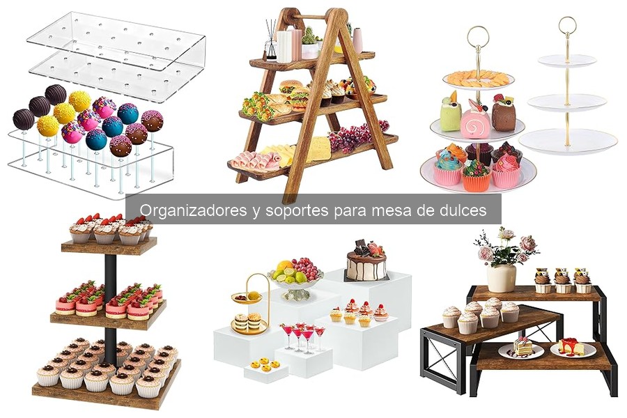 Ideas creativas para decorar tu soporte de mesa de dulces