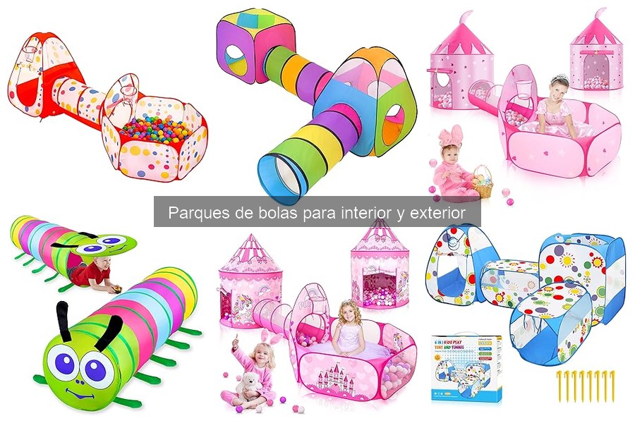 Ideas creativas para decorar un parque de bolas infantil