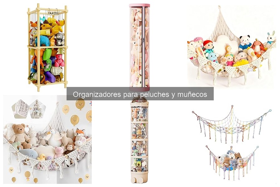 Ideas creativas para organizar peluches en casa