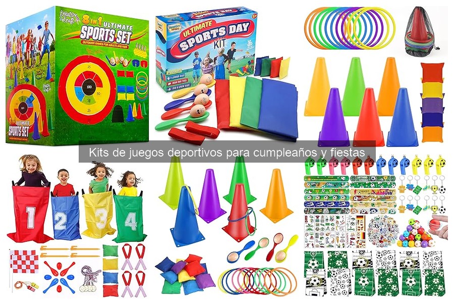 Ideas de Juegos Deportivos para Fiestas Infantiles