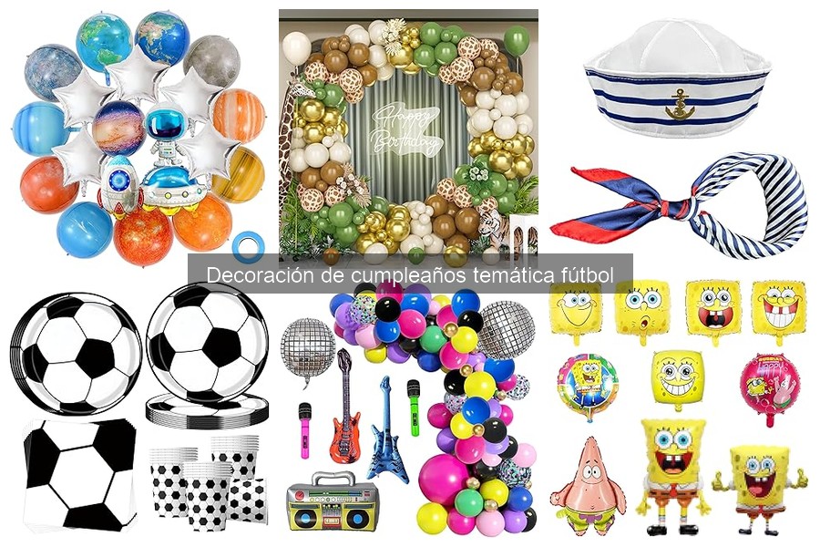 Ideas de juegos y actividades para decoraciones de fútbol