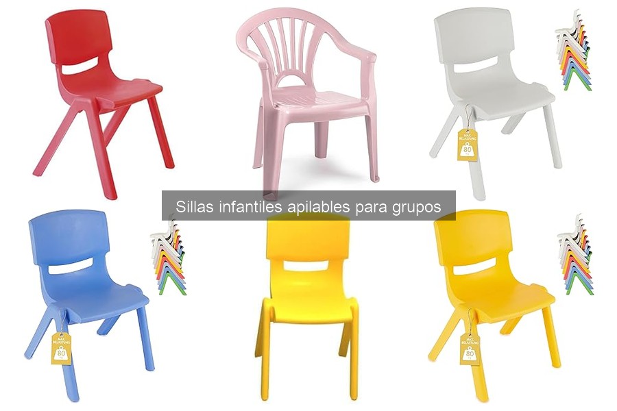 Ideas para Organizar Espacios con Sillas Infantiles Apilables