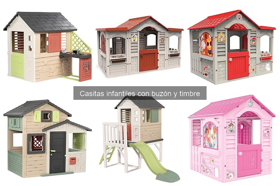 Instalación de casitas infantiles con buzón y timbre