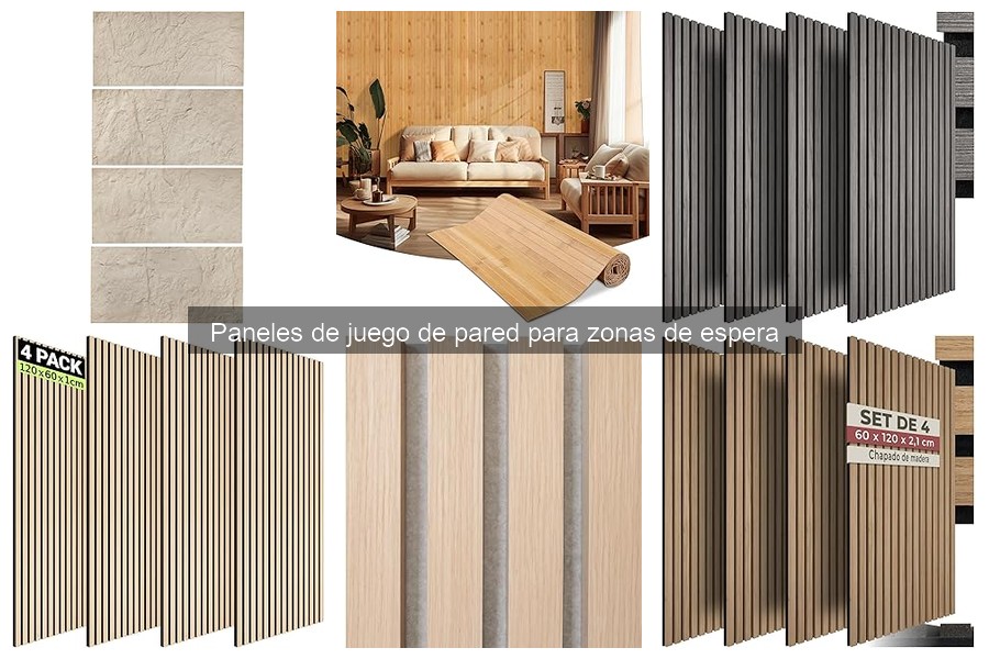 Instrucciones para instalar paneles de juego de pared
