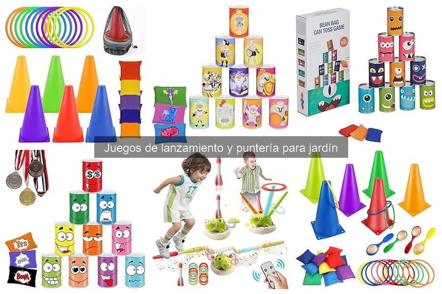 Juegos de lanzamiento y puntería para jardín: ¿Qué son?
