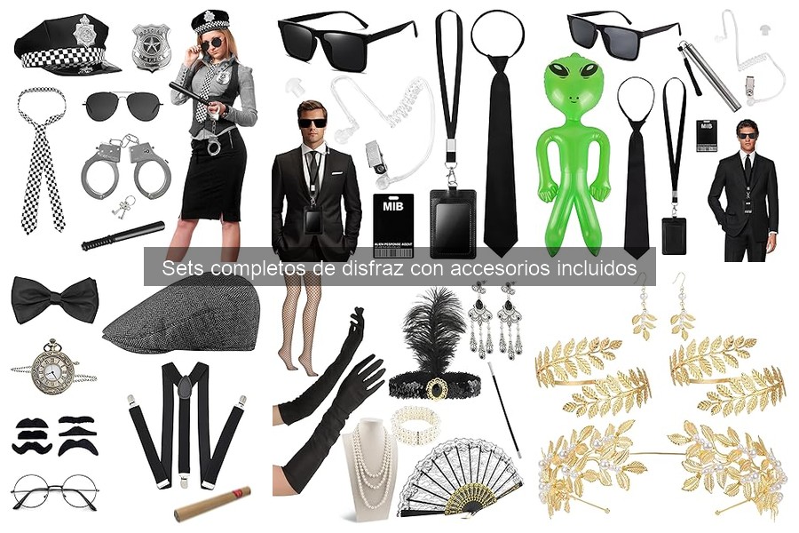 Los mejores sets de disfraz populares para eventos escolares