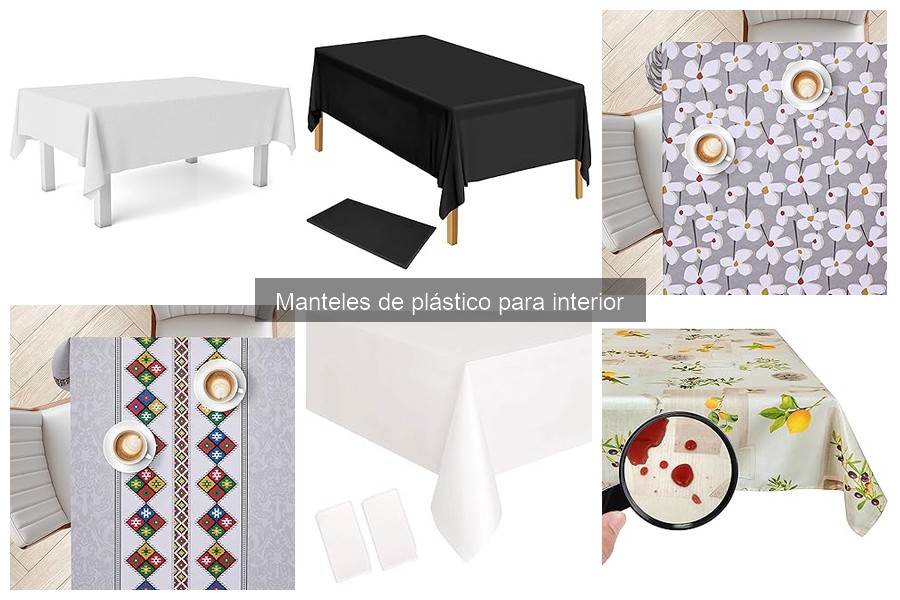 Manteles de plástico para interior: características y beneficios
