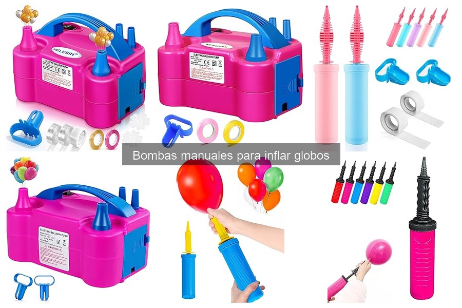 Mantenimiento de Bombas Manuales para Inflar Globos