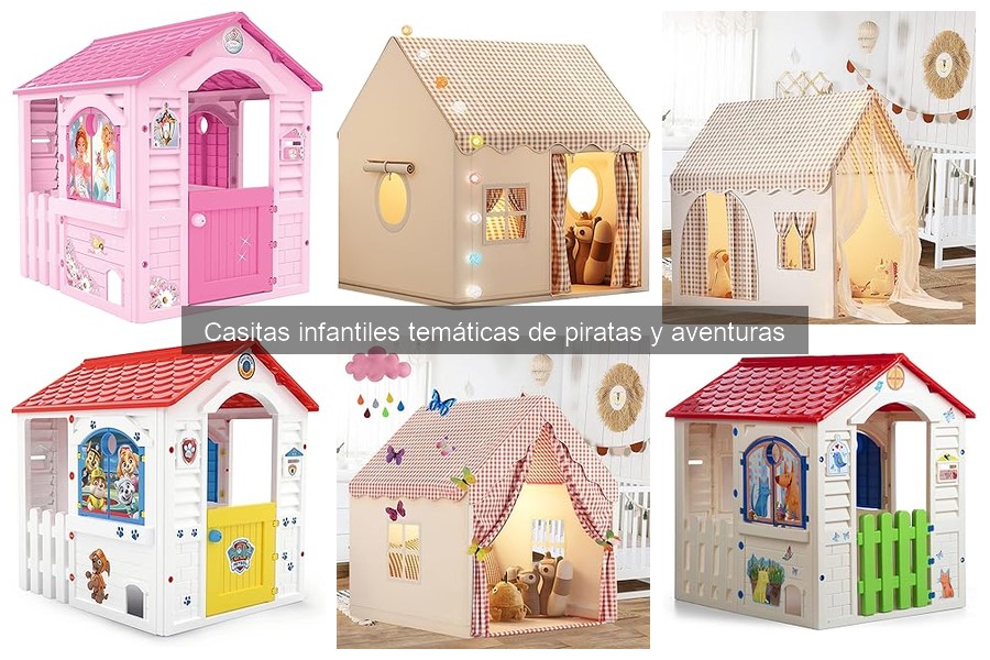 Mantenimiento de casitas infantiles temáticas de piratas