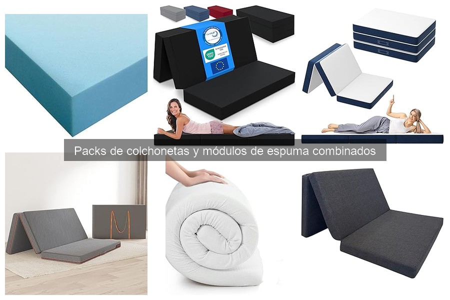 Mantenimiento de colchonetas y módulos de espuma para durabilidad