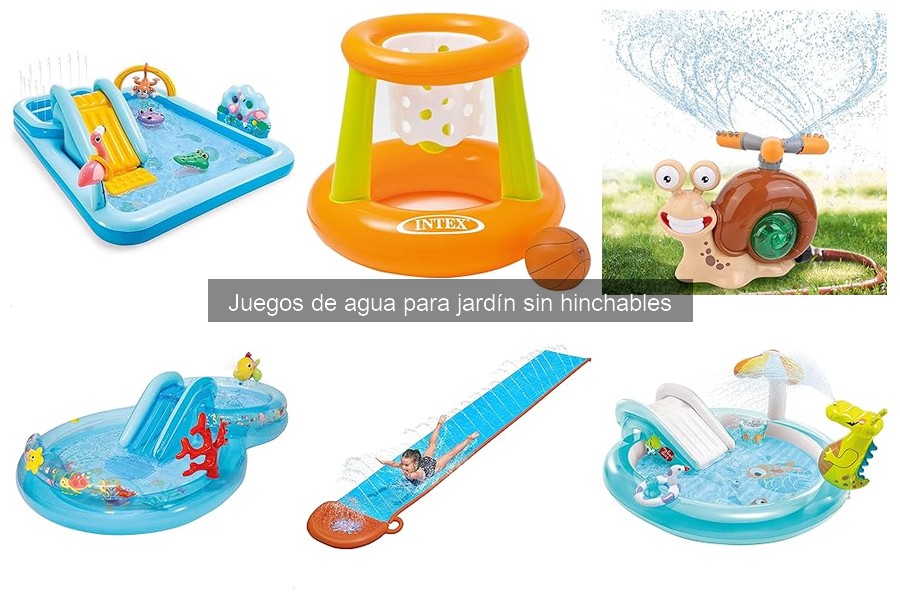 Mantenimiento de Juegos de Agua para Jardín sin Hinchables
