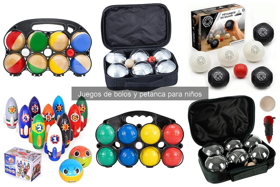 Mantenimiento de Juegos de Bolos y Petanca para Niños
