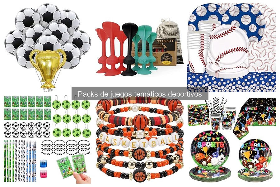 Mantenimiento de Packs de Juegos Temáticos Deportivos