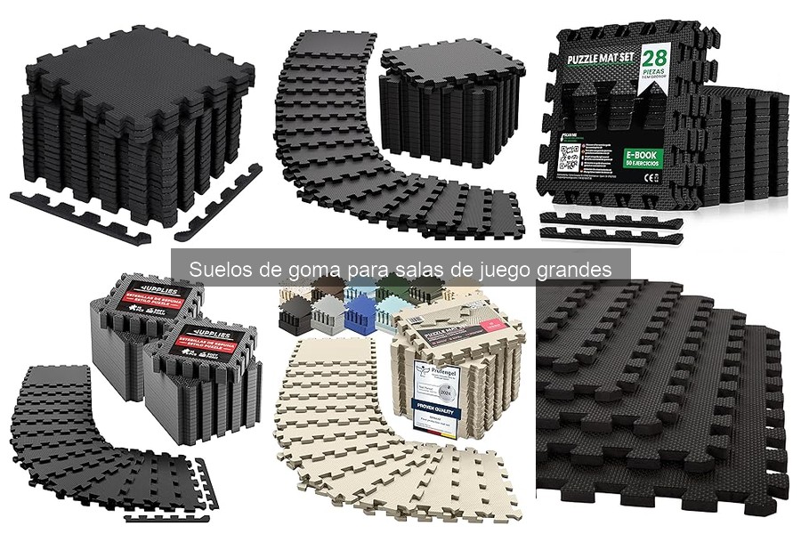 Mantenimiento de Suelos de Goma para Salas de Juego