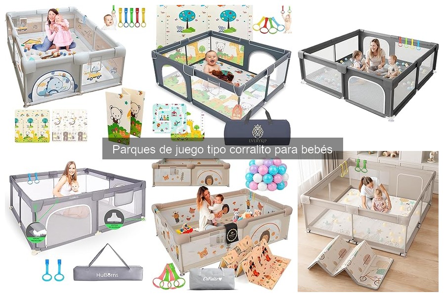 Mantenimiento del parque de juego tipo corralito para bebés
