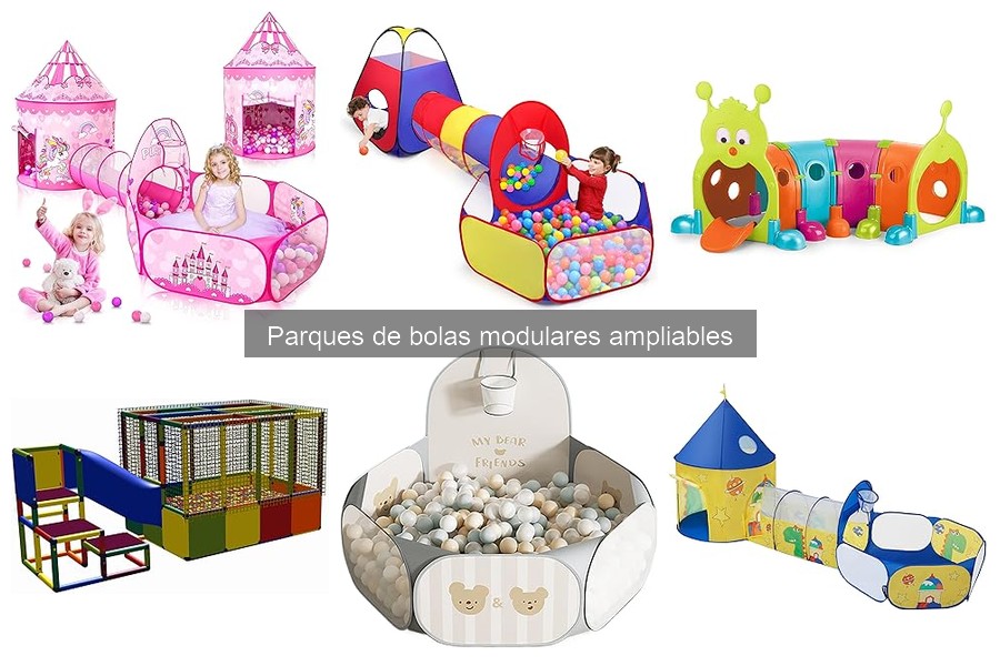 Mantenimiento esencial para parques de bolas modulares