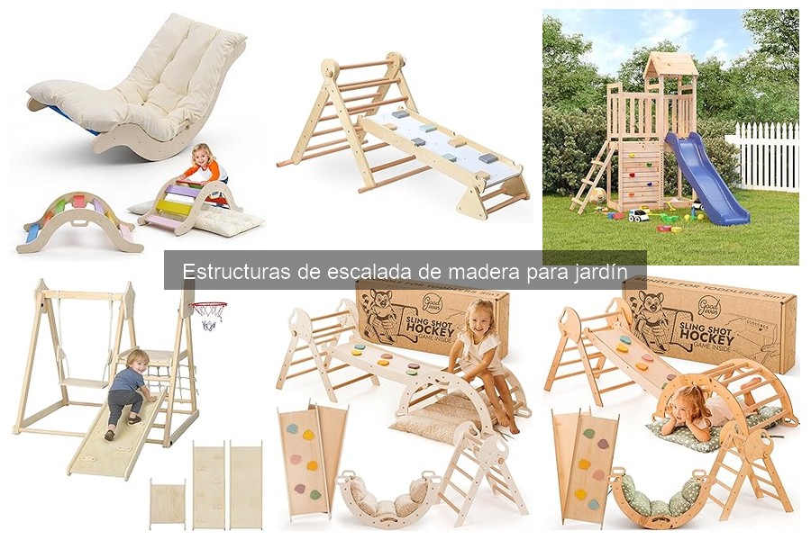 ** Mantenimiento y Cuidado de Estructuras de Escalada de Madera