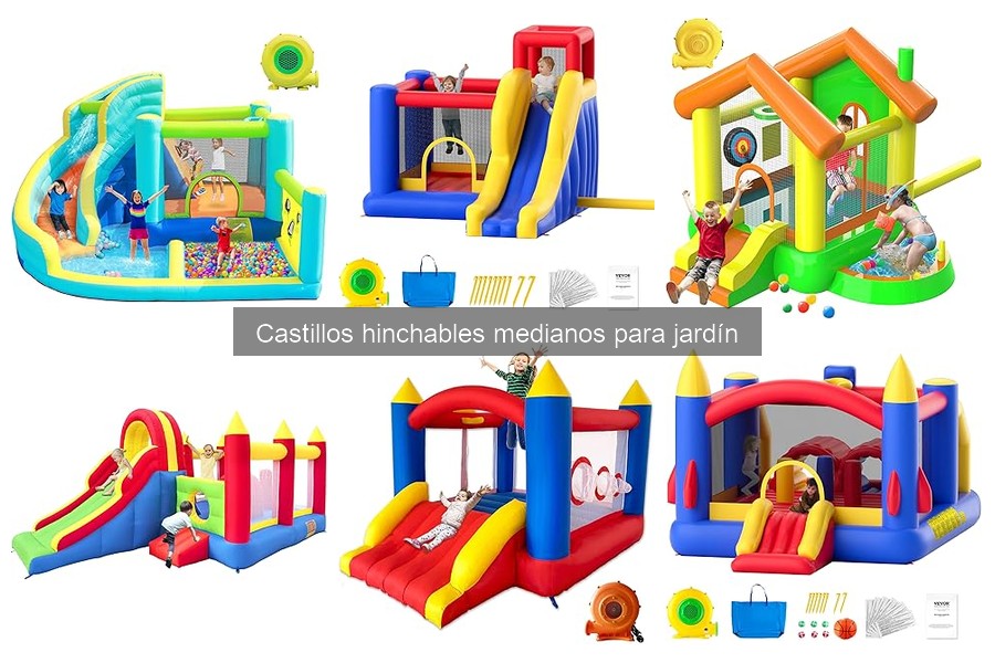 Mantenimiento y cuidados de castillos hinchables medianos