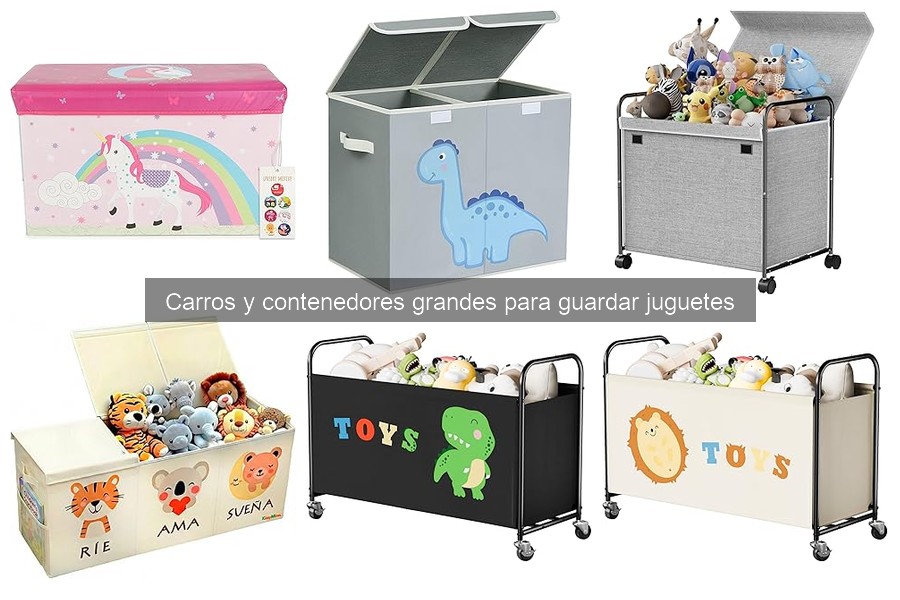 Mantenimiento y limpieza de carros y contenedores de juguetes
