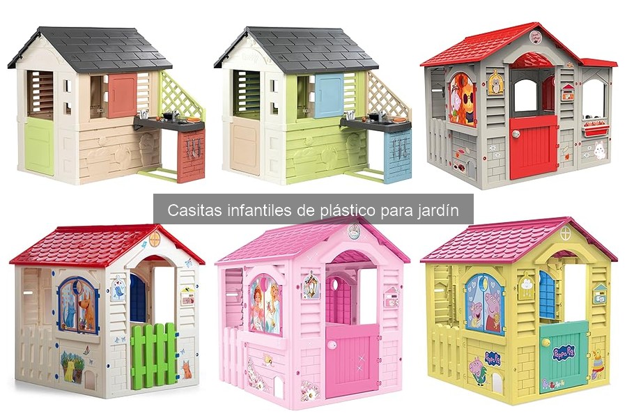 Mantenimiento y limpieza de casitas infantiles de plástico