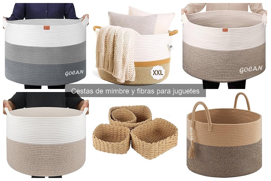 Mantenimiento y limpieza de cestas de mimbre para juguetes