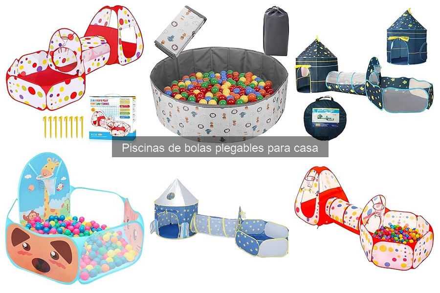 Mantenimiento y limpieza de piscinas de bolas plegables