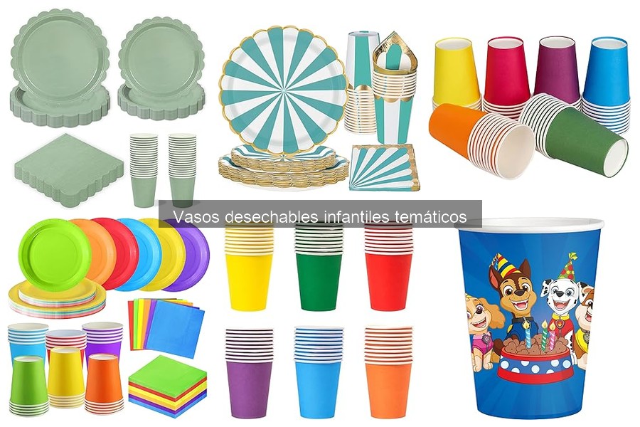 Mantenimiento y Reciclaje de Vasos Desechables Infantiles