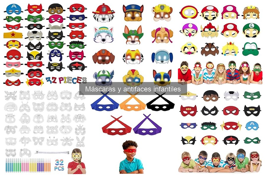 Máscaras infantiles por edad: guía de compra y recomendaciones
