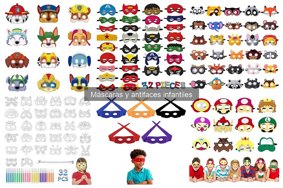 Máscaras Recicladas y Ecológicas para Niños: Guía de Opciones