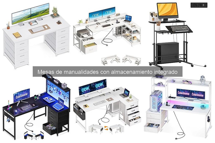 Mejor mesa de manualidades con almacenamiento para niños
