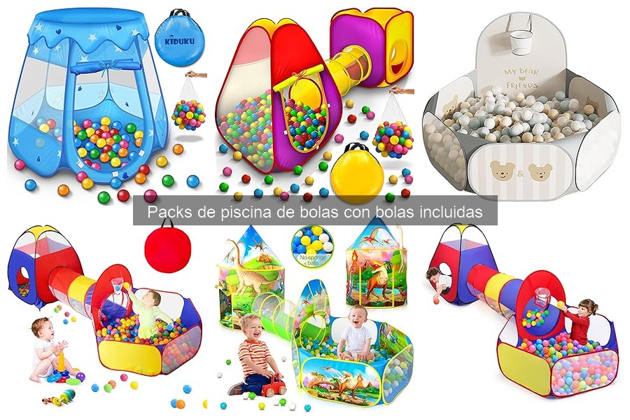 Mejores accesorios para complementar tu piscina de bolas