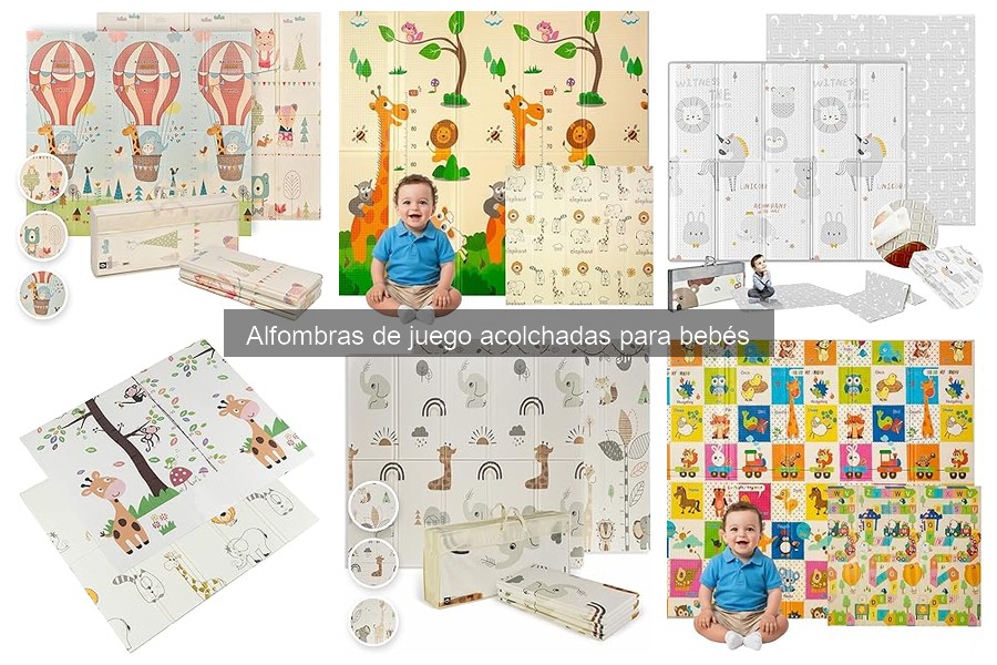 Mejores alfombras de juego acolchadas para bebés en 2023