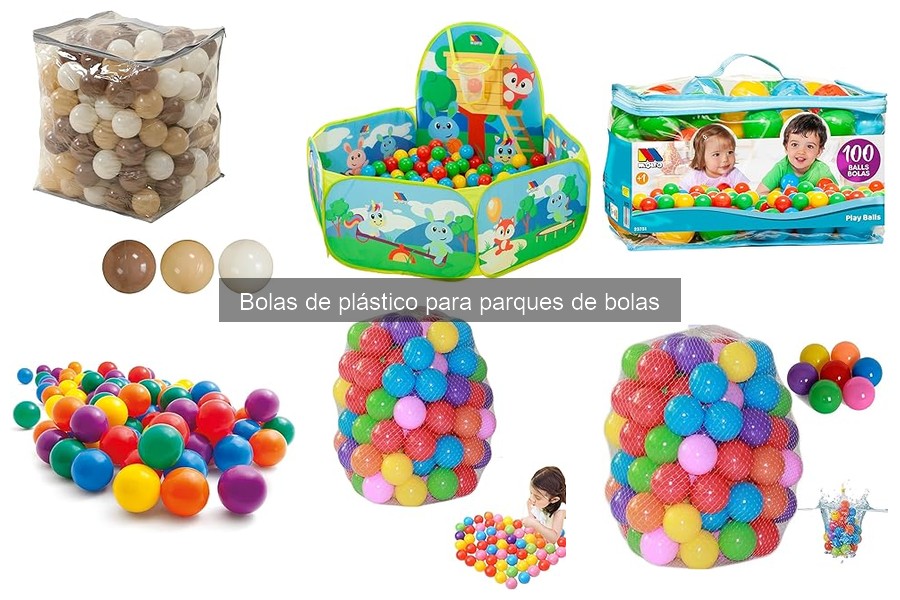 Mejores bolas de plástico para parques infantiles en casa