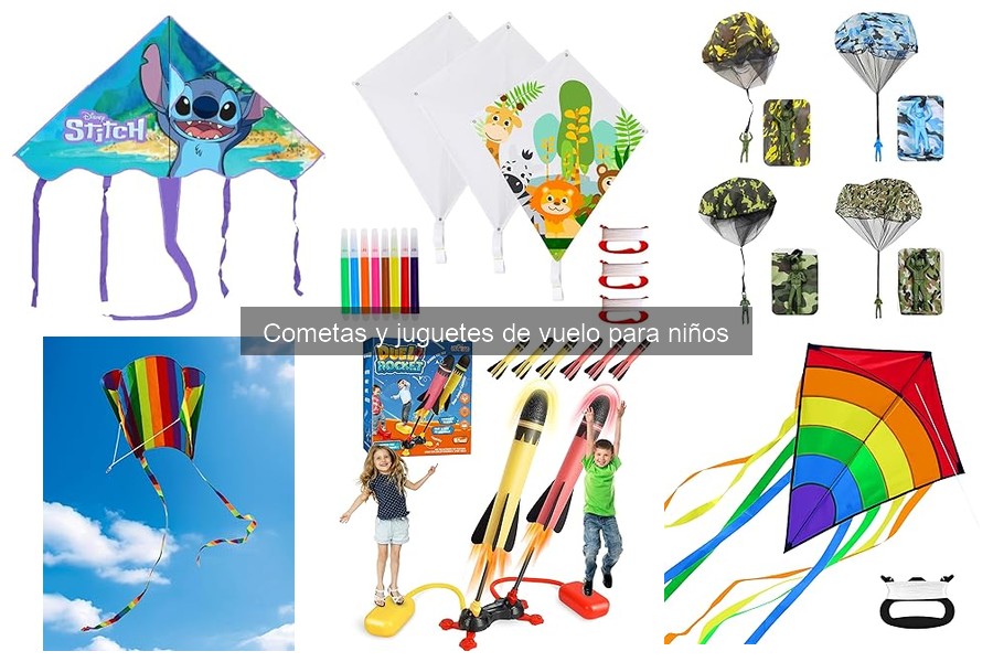 Mejores cometas para niños de 5 a 10 años - Guía de compra