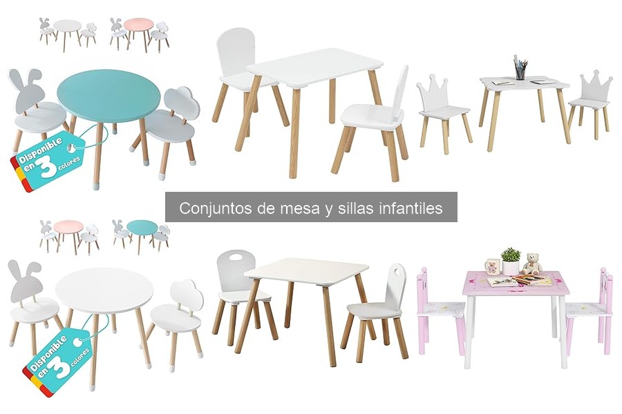 Mejores conjuntos de mesa y sillas infantiles en 2023