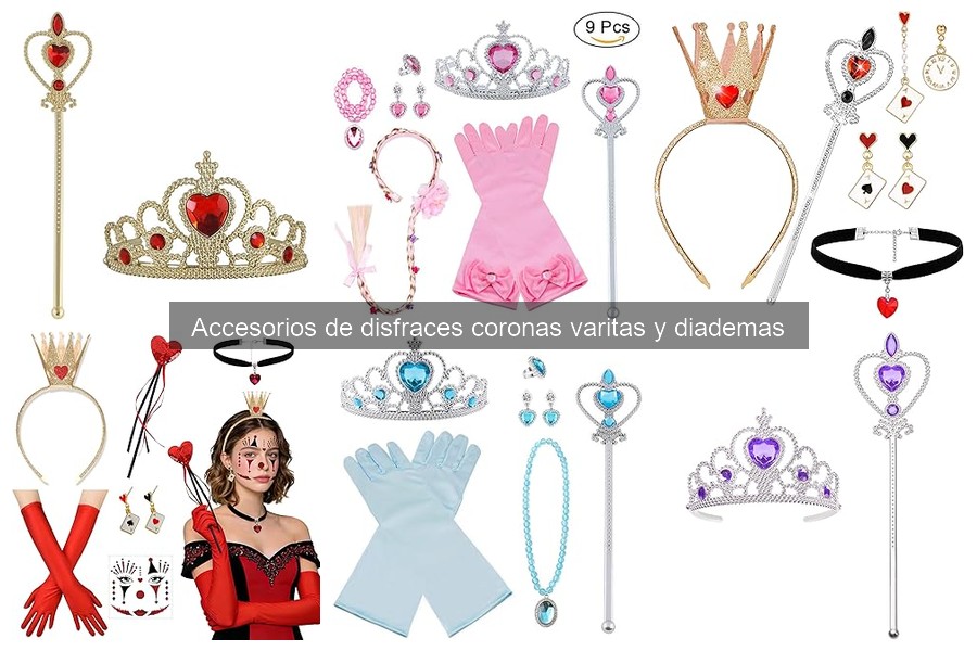 Mejores coronas y diademas para fiestas infantiles