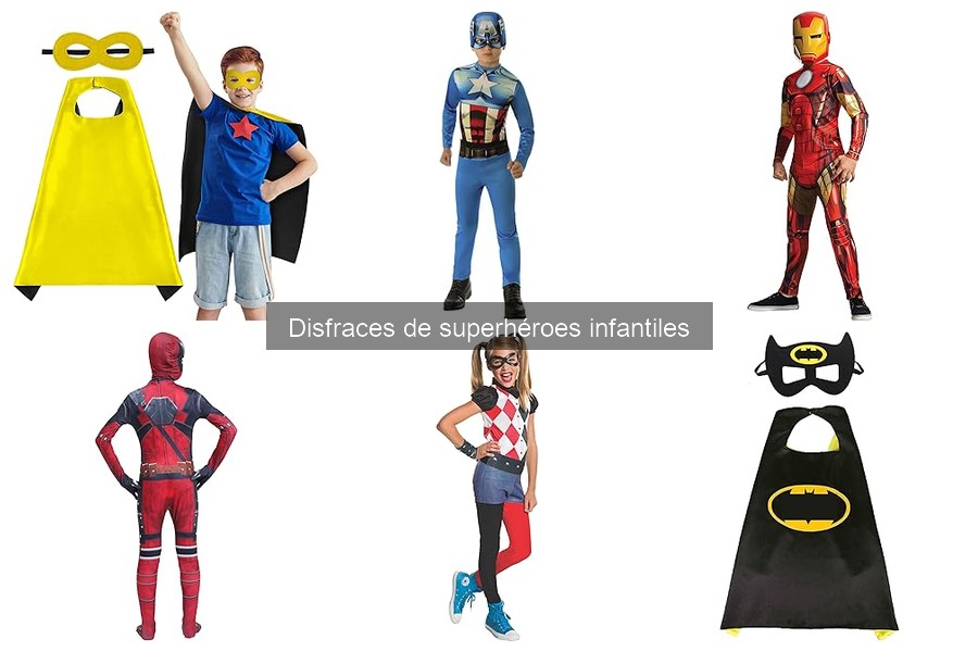 Mejores disfraces de superhéroes infantiles en 2023