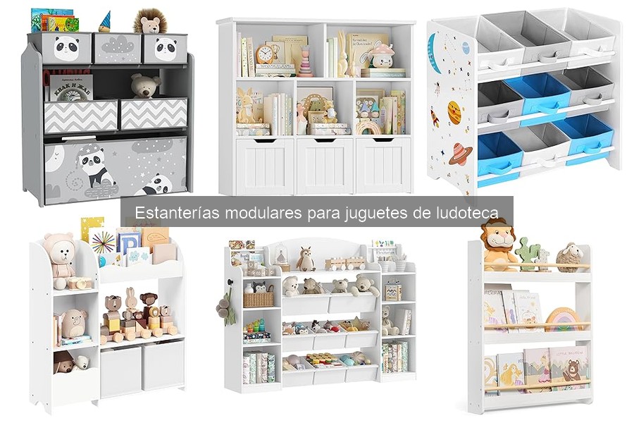 Mejores estanterías modulares para espacios pequeños